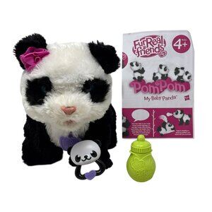 FURREAL FRIENDS Pom Pom Baby Panda Accessories Interactive Plush 2014